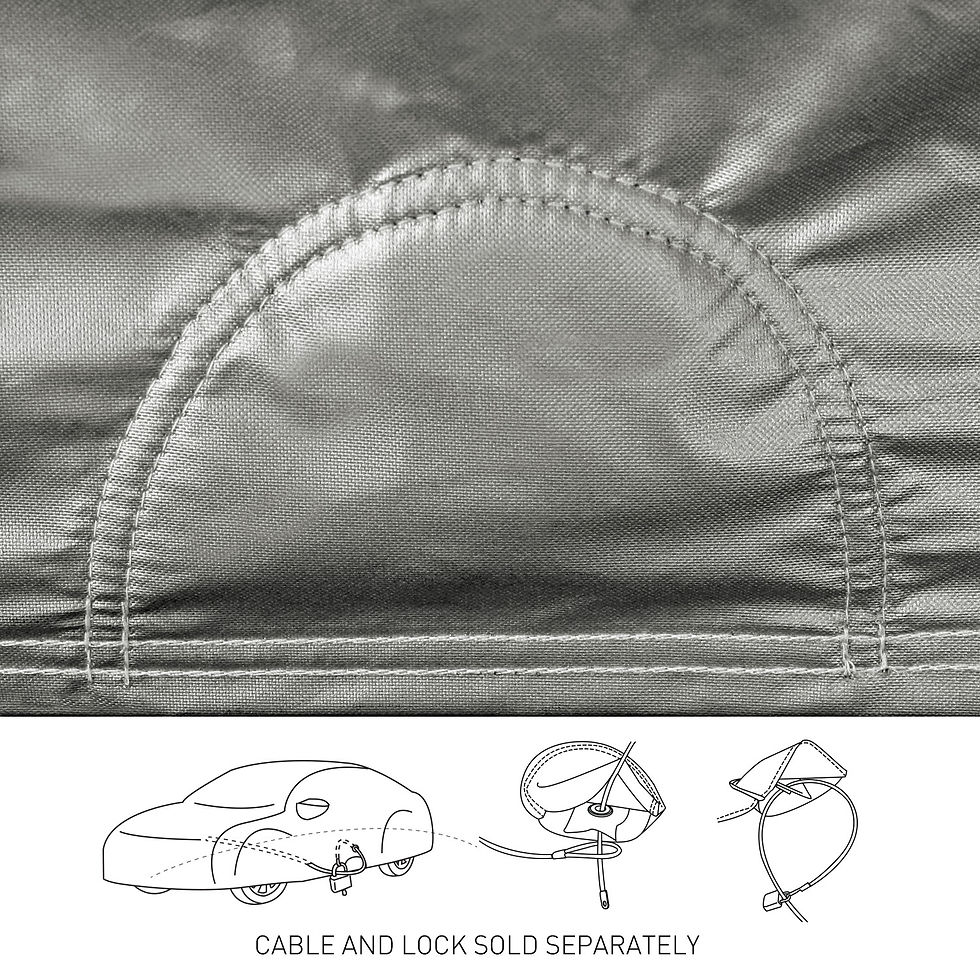 Thumbnail: Custom Silverguard Plus Cover 3 Layers, 2-Door Car