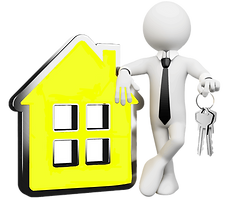White guy real estate keys and house-1.png