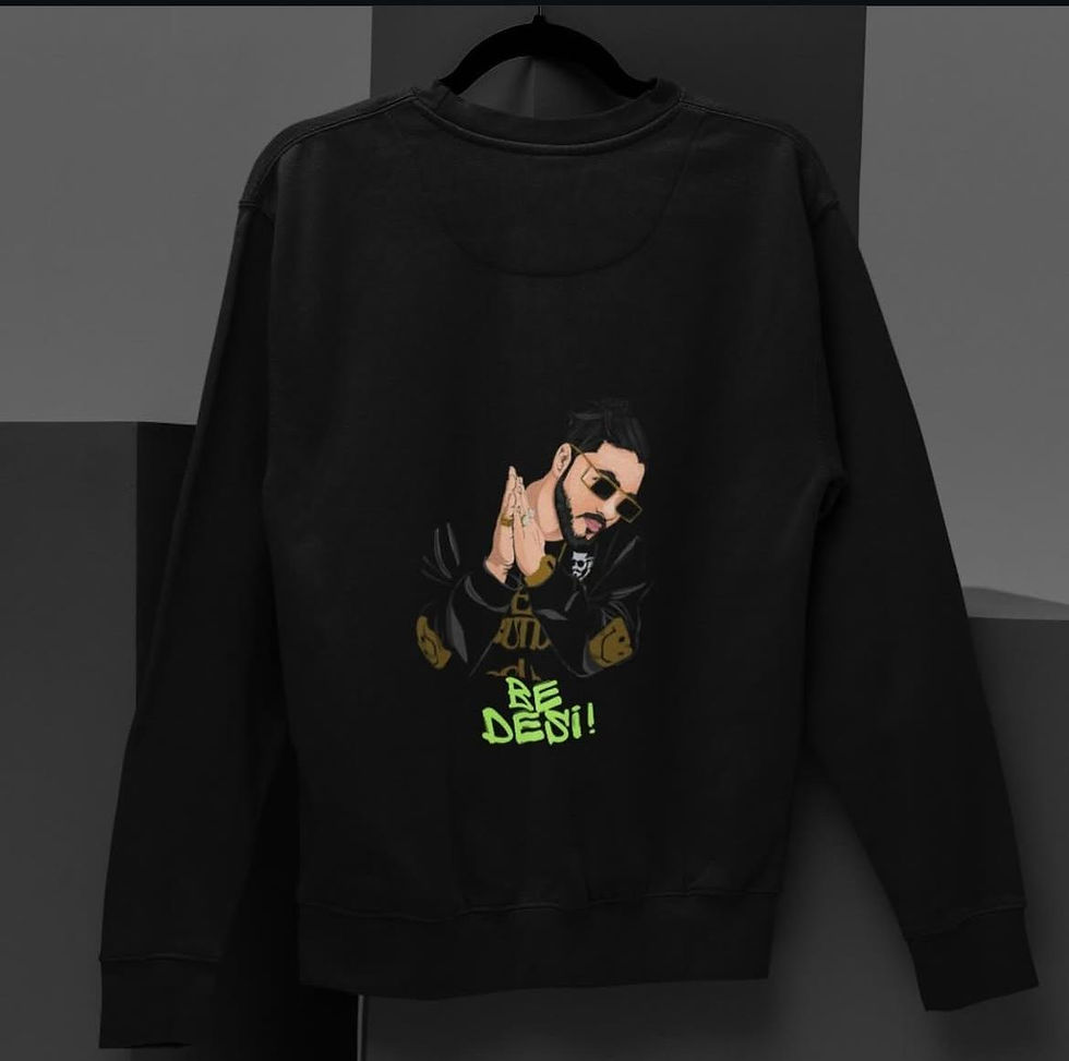 Thumbnail: "Be Desi" Streetwear Sweatshirt – Desi Swagger, Global Energy