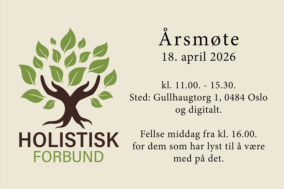 Årsmøte Holistisk Forbund