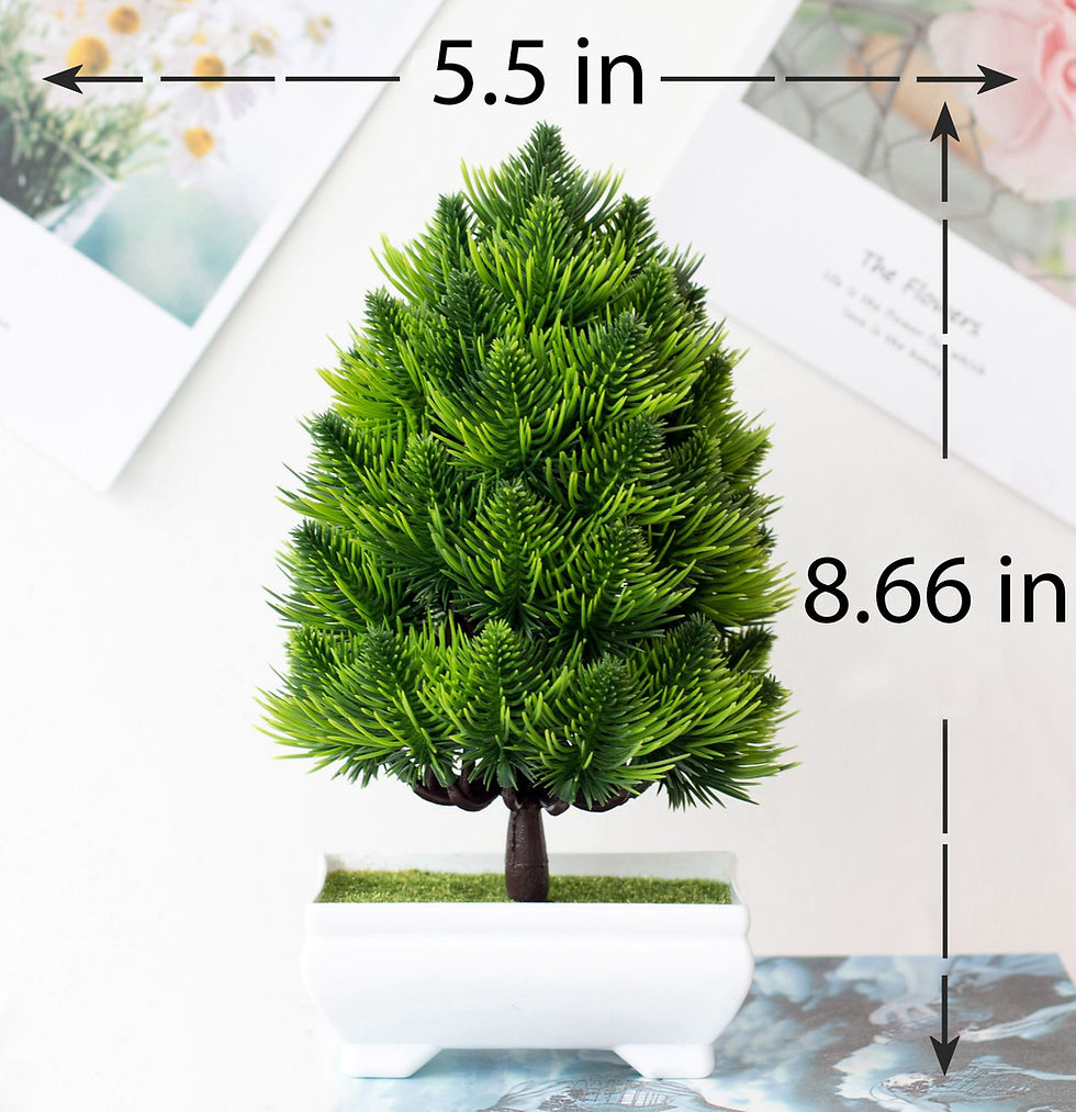Thumbnail: Artificial Potted Bonsai, Small Tree Plants, Home Garden Décor