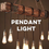 Thumbnail: Industrial Wooden Vintage Pendant Light