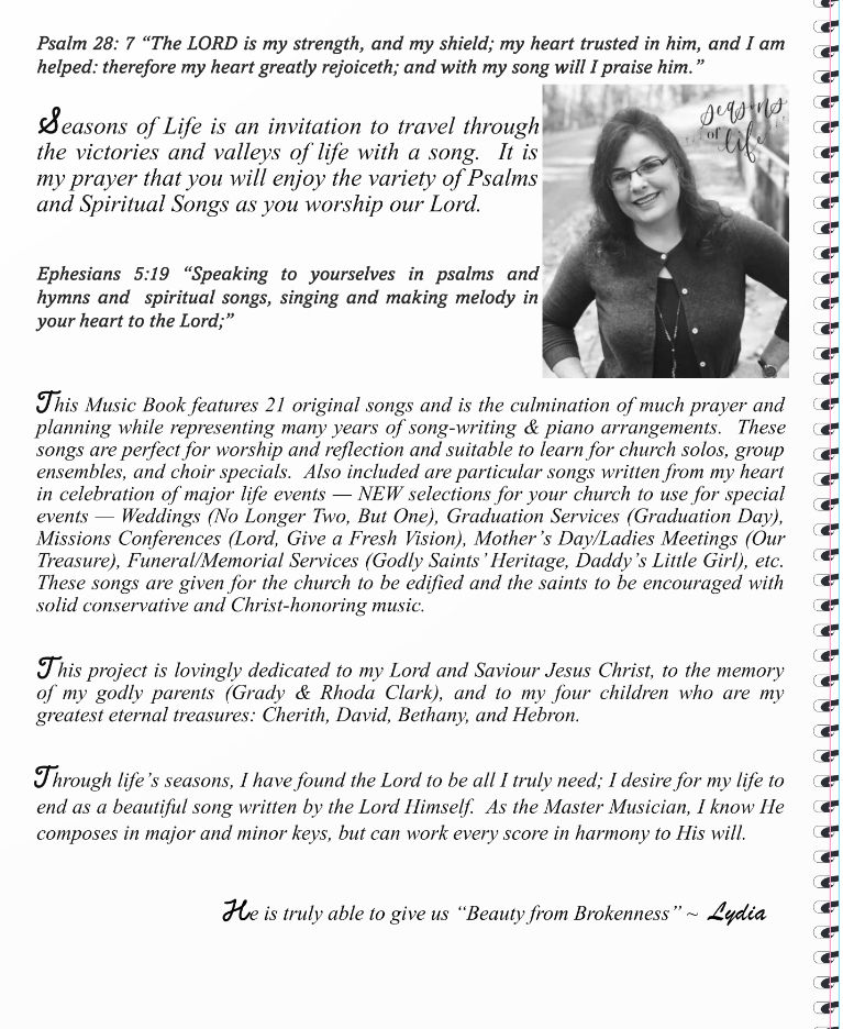 Thumbnail: Seasons of Life Music Book