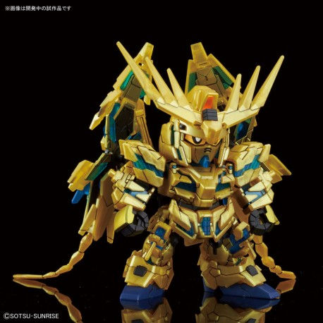 Unicorn Gundam 03 Phenex Destroy Mode Narrative Ver - SD Gundam Cross Silhouette