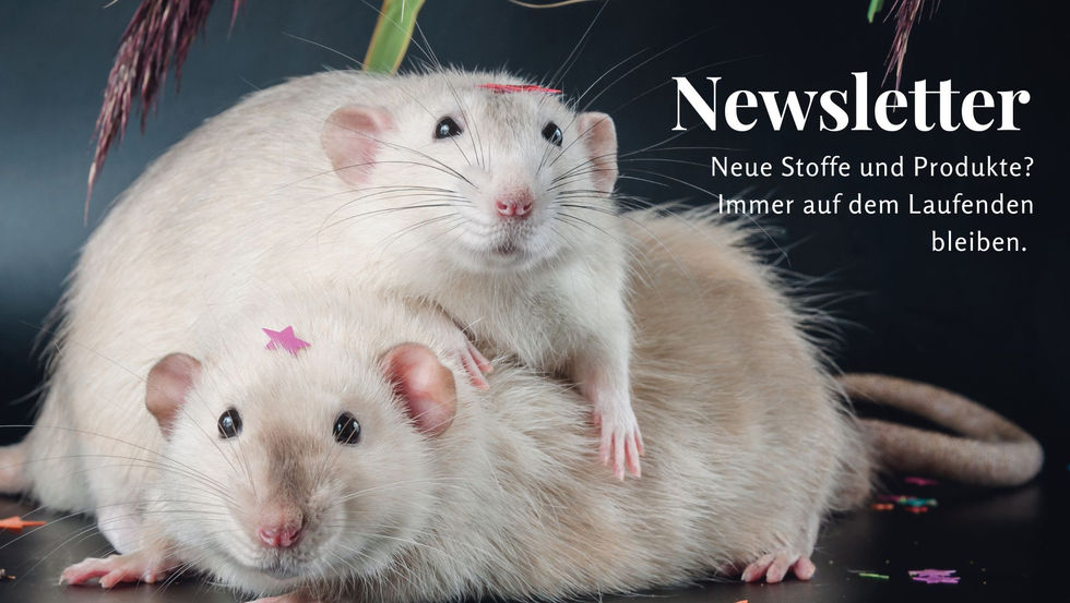 Newsletter Punkte sammeln rabatte rabatt Fleecehaltung Ratten Meerschweinchen 