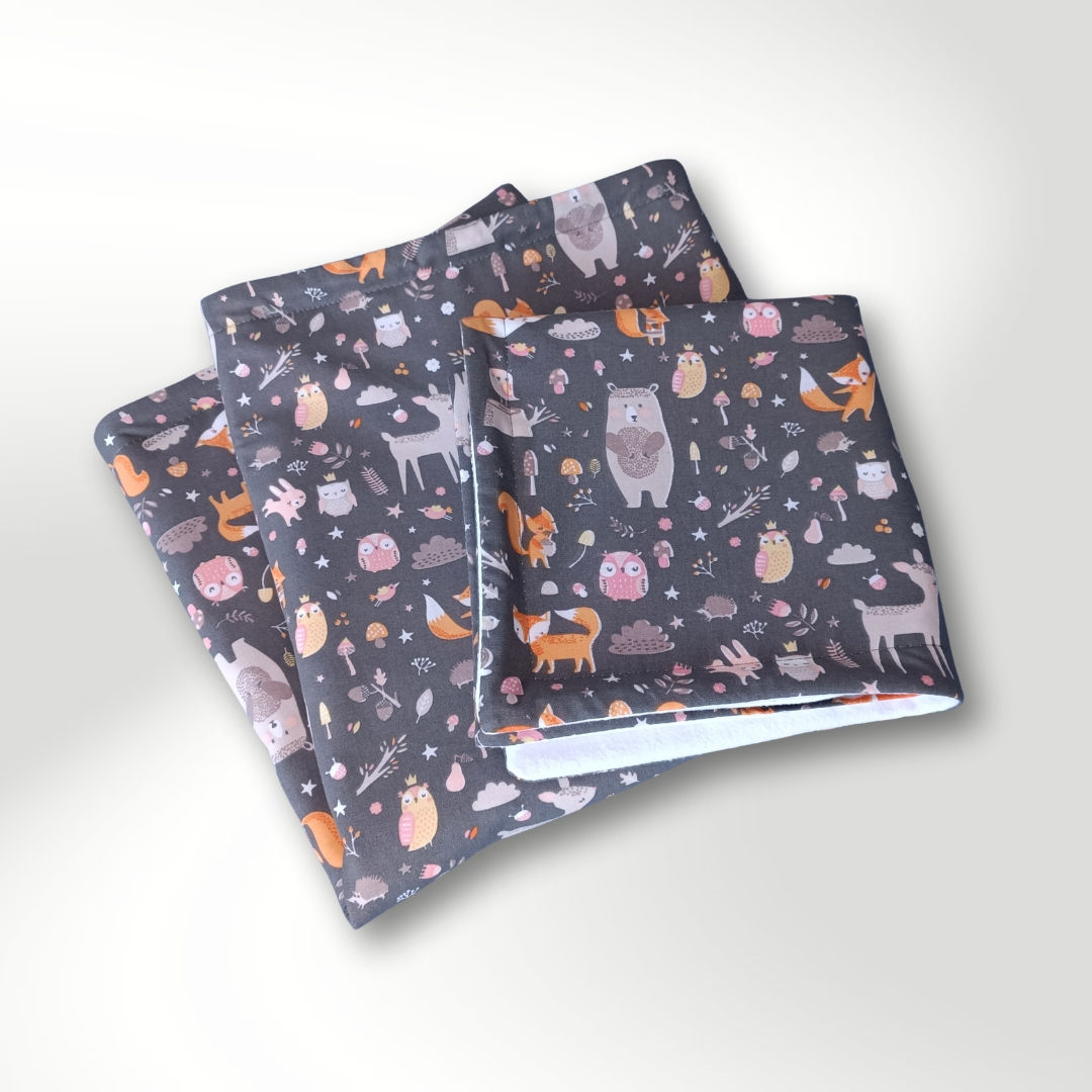 Heumatte 40x40cm - Waldtiere •