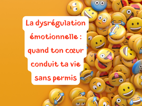 la gestion des émotions