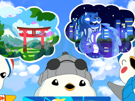 Get ready for an adorable adventure! Join Pudgy Penguin Friends on their super fun and exciting Asia tour!