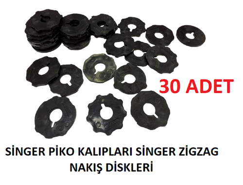 SİNGER PİKO KALIPLARI SİNGER ZİGZAG NAKIŞ DİSKLERİ | DikisMagazam.Com