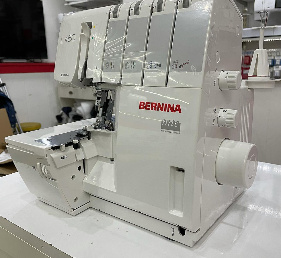 Küçük resim: Bernina L460 Overlok Makinesi