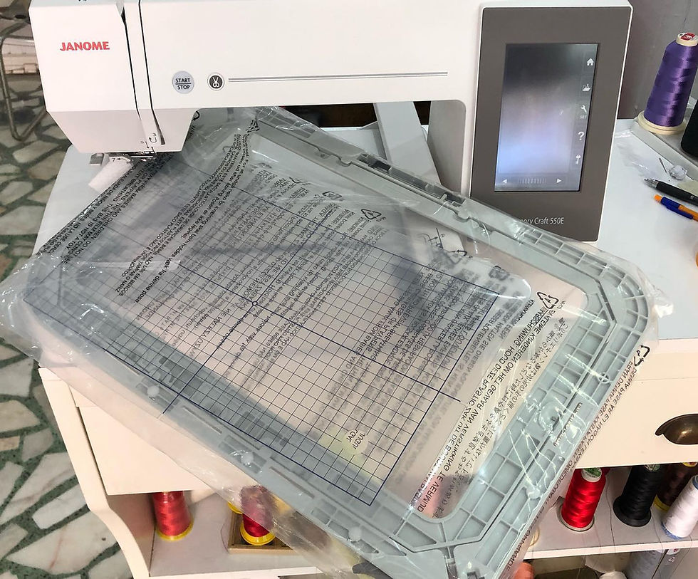 Küçük resim: MC550 bilgisayarlı nakış makinesi