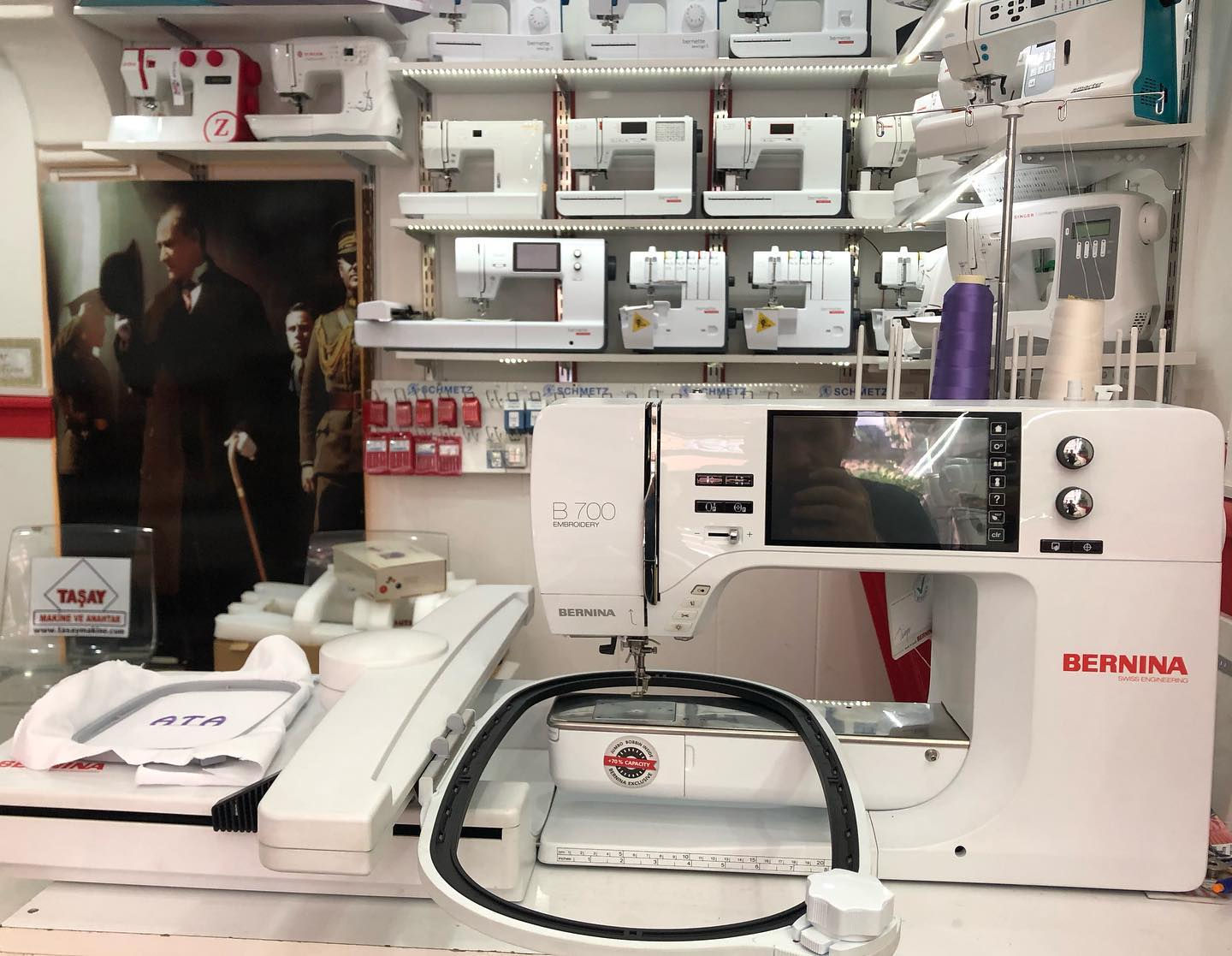 Bernina B700 Nakış Makinesi bilgisayarlı