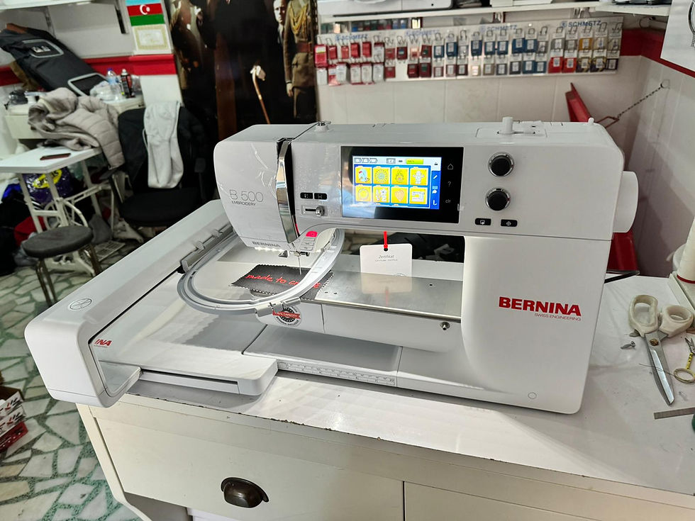 Küçük resim: Bernina B500 Nakış Makinesi