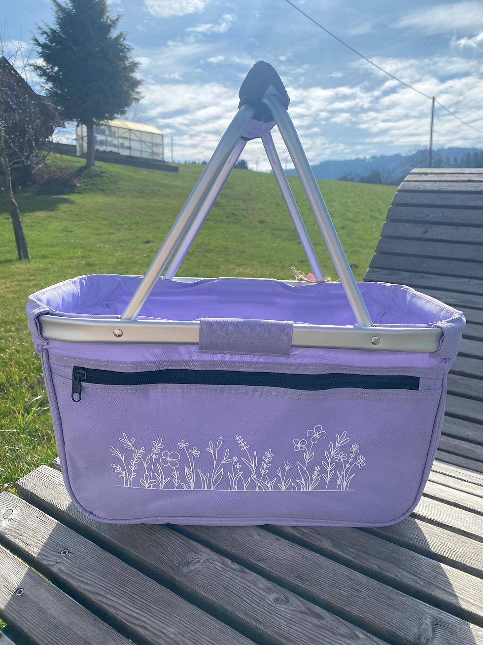 Einkaufskorb "Blumenwiese"