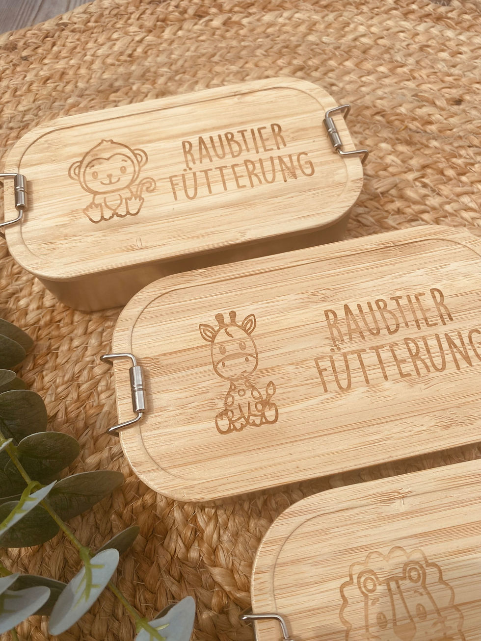 Miniaturbild: Lunchbox Raubtierfütterung - Brotdose Schule/Kindergarten