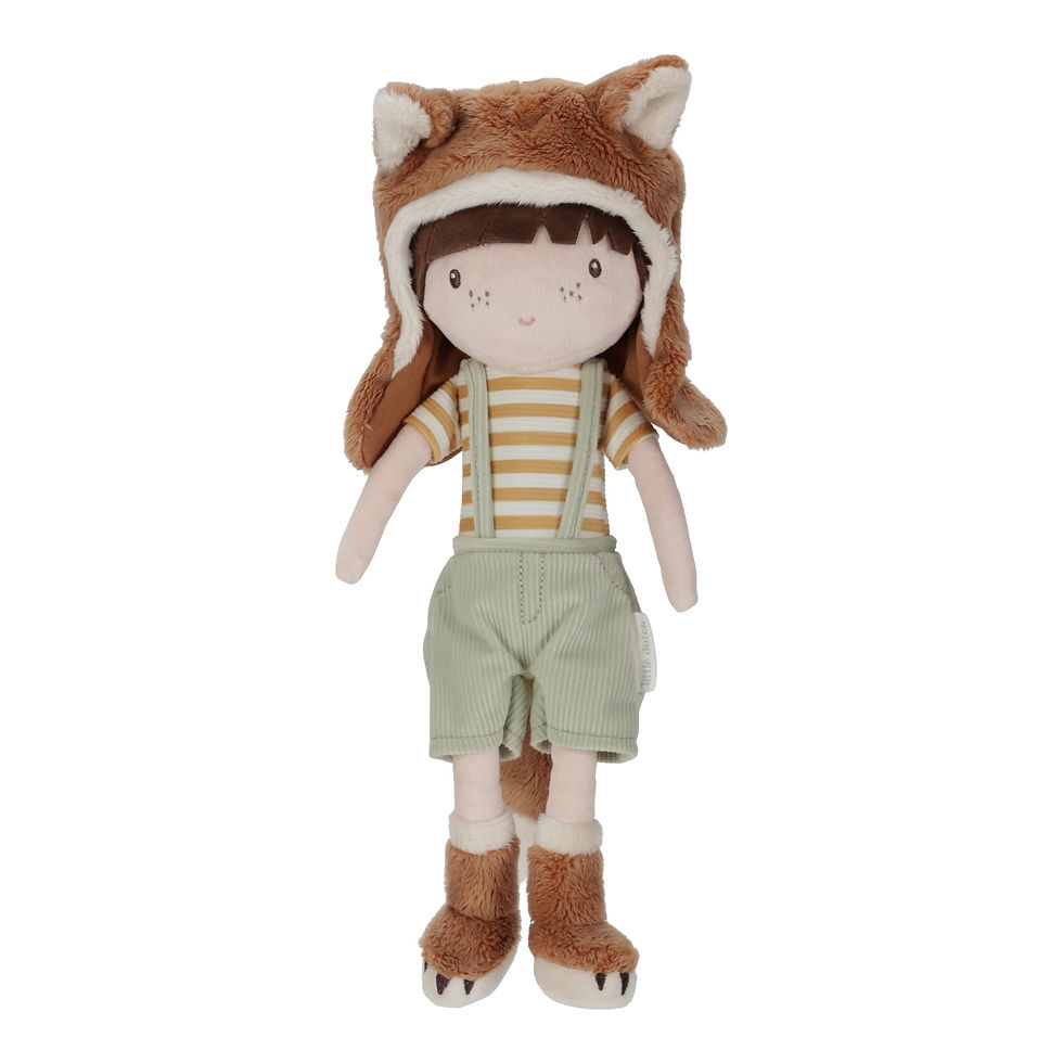 Miniaturbild: Little Dutch – Kuschelpuppe Forest Friend Sam – 35 cm