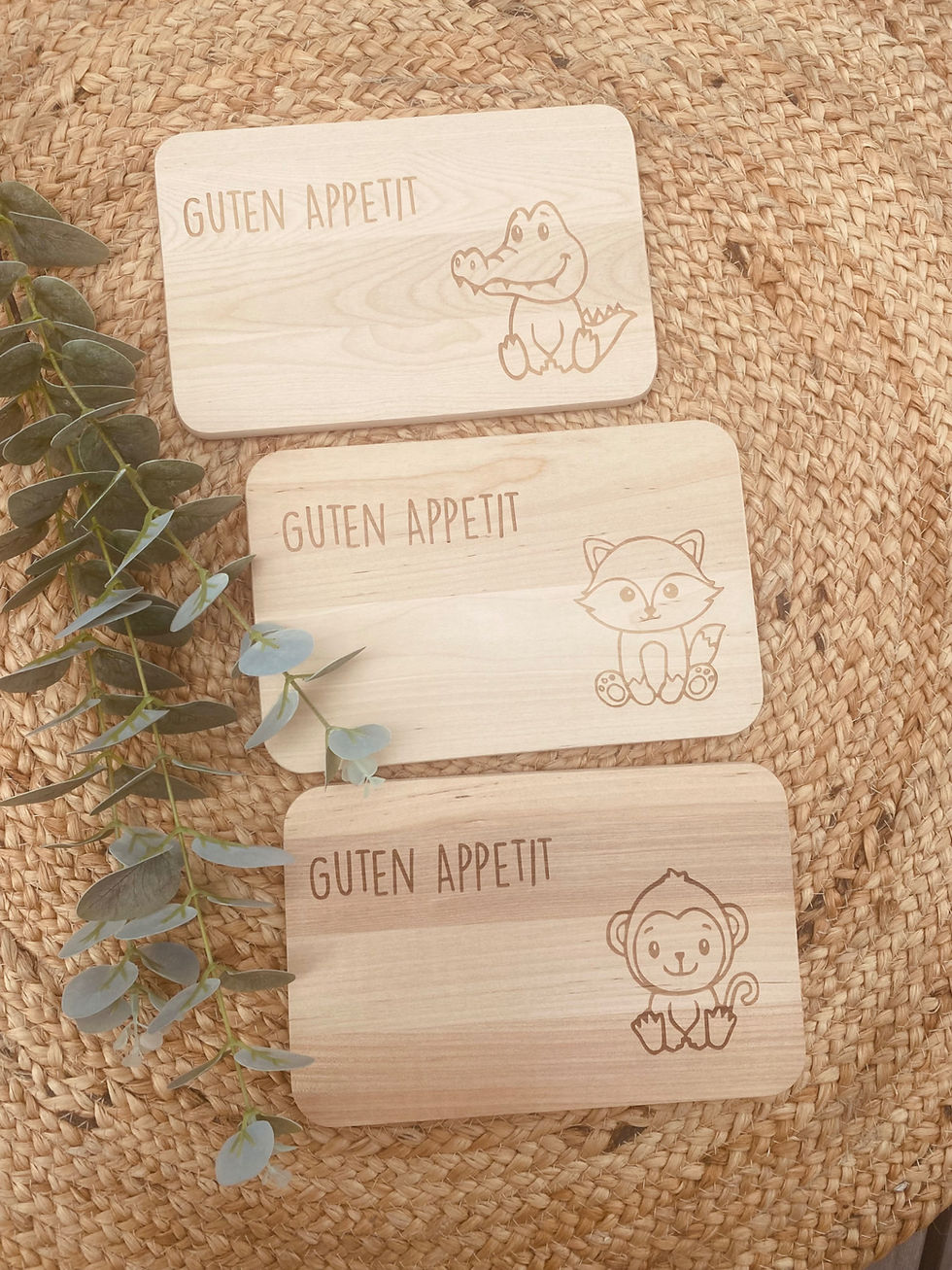 Miniaturbild: Frühstücksbrett Guten Appetit Tiere