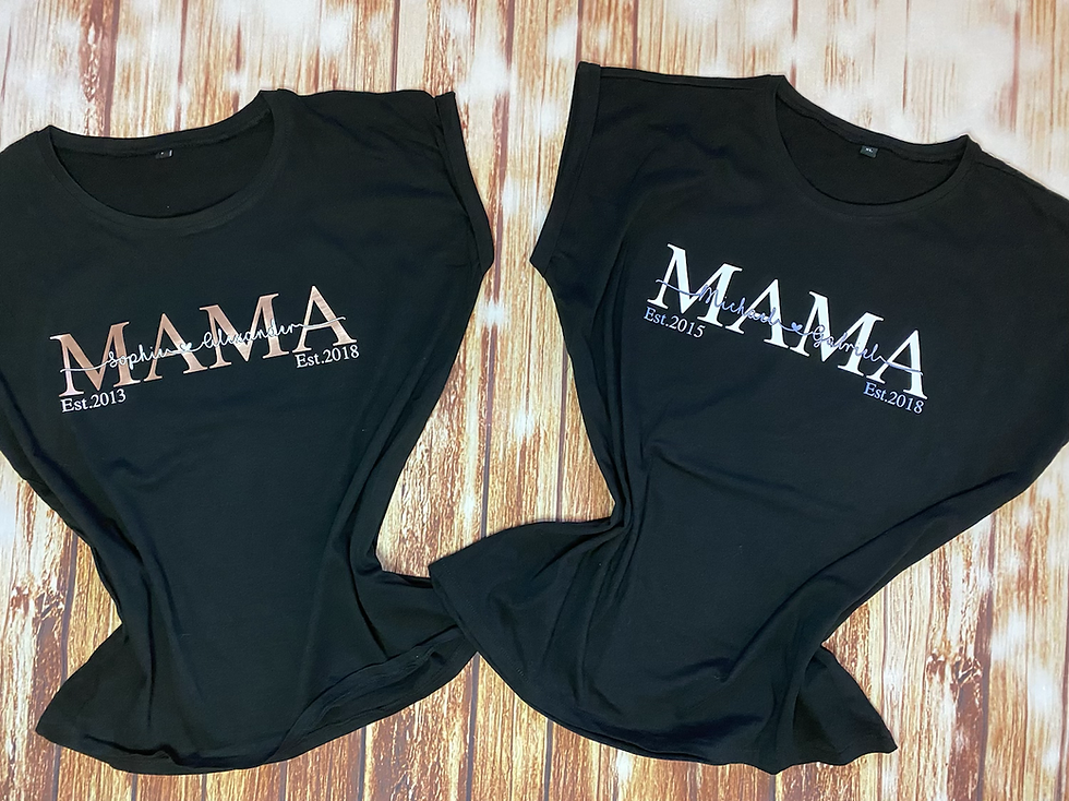 Miniaturbild: Shirt „MOM“ modern
