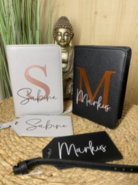 Reisepasshülle personalisiert NEU