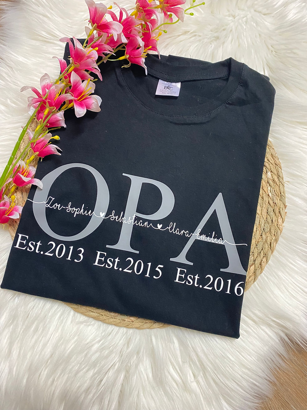 Miniaturbild: T-Shirt „DAD/Papa"