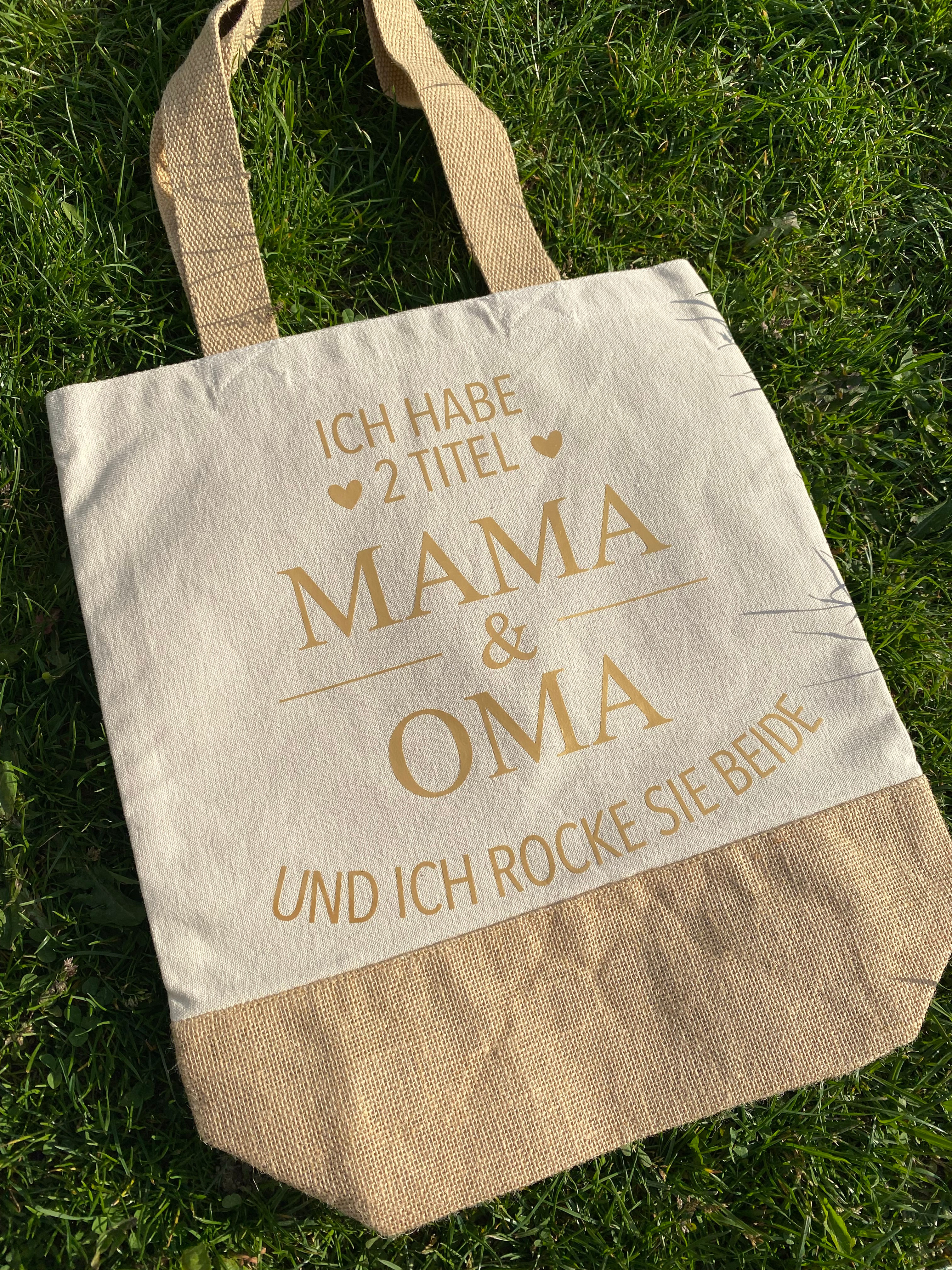 Strandtasche/Shopper „Mama&Oma“