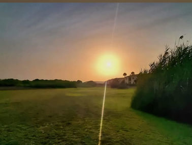 Caldo tramonto d'agosto a Marina di Butera