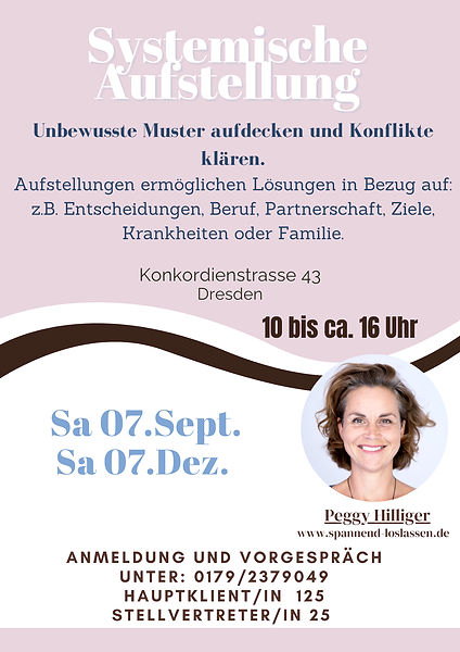 Systemische Aufstellung Peggy Hilliger