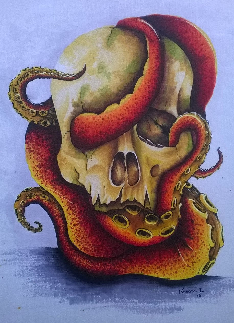 Inspired by Davy Jones perhaps?
