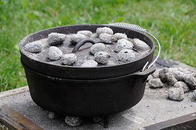 Dutch Oven Cheeseburger Pie