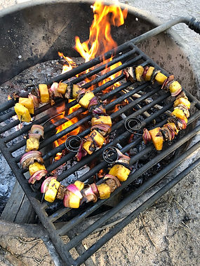 Teriyaki Portobello Kebabs