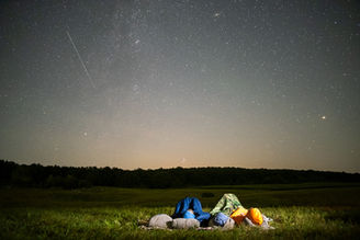 Meteor Shower + Camping = Priceless
