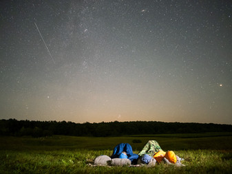 Meteor Shower + Camping = Priceless
