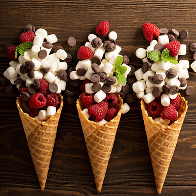 Sugar Cone S'mores