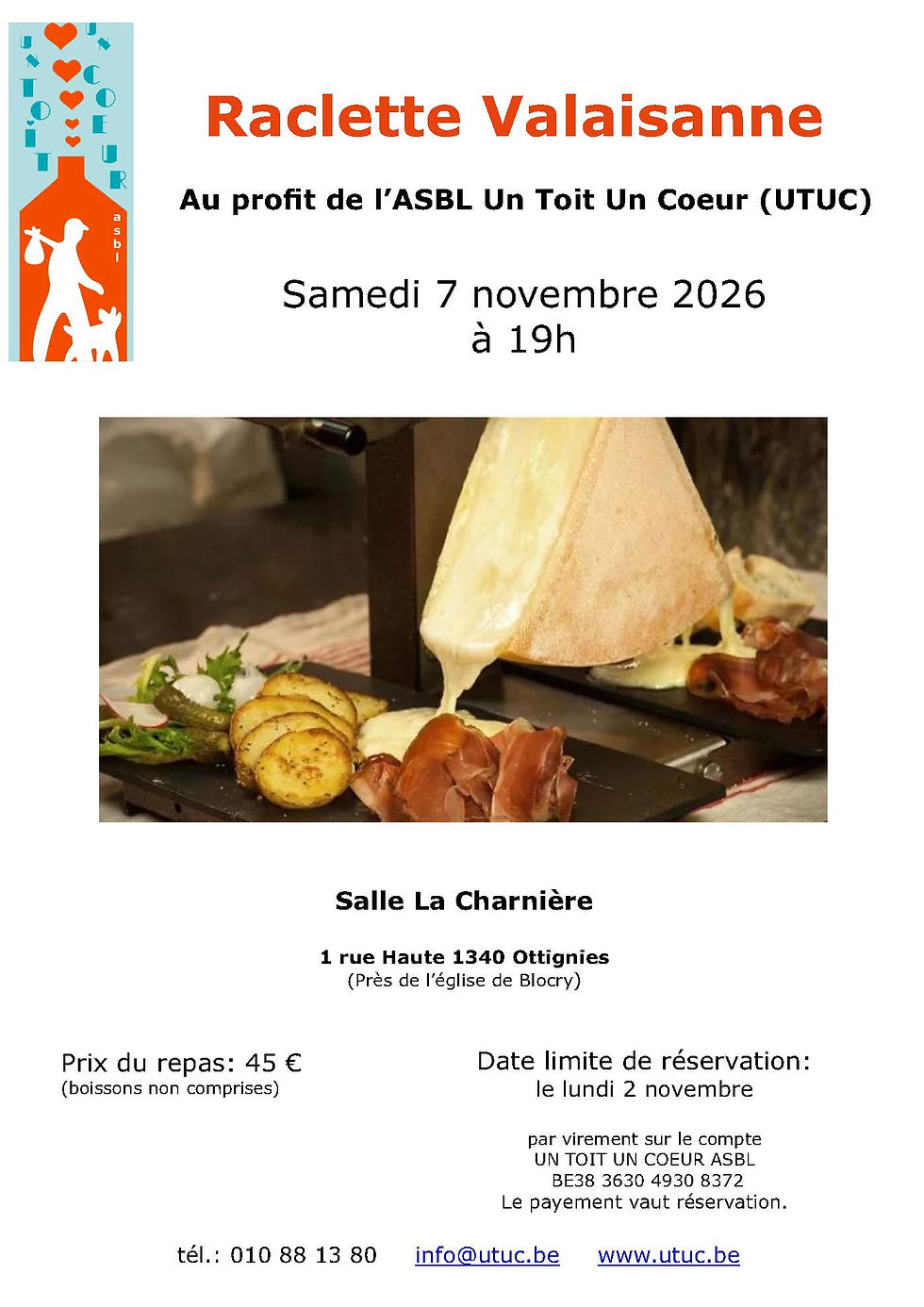 Soirée raclette UTUC