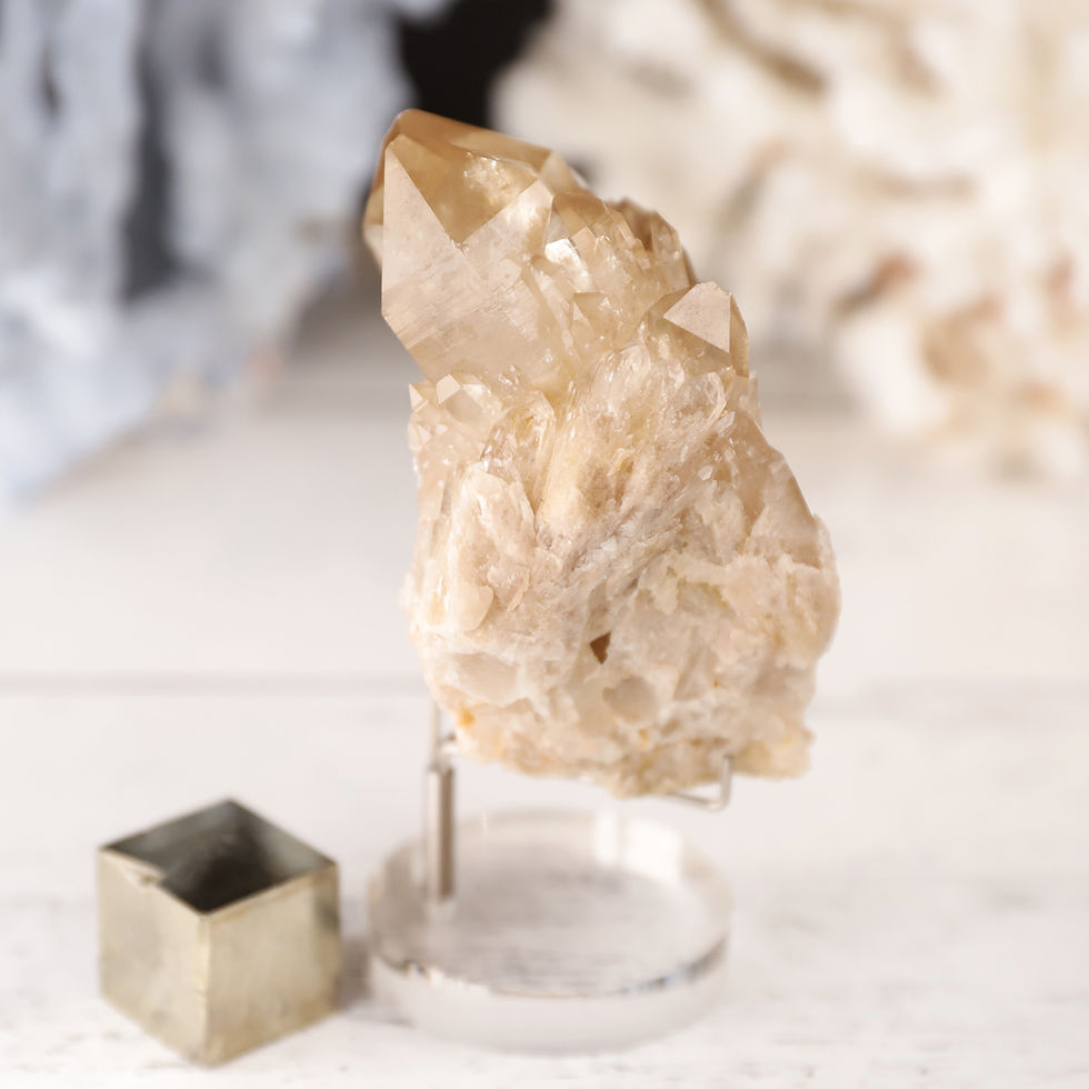 Thumbnail: small congo citrine crystal right side