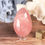 Thumbnail: rose quartz crystal egg side