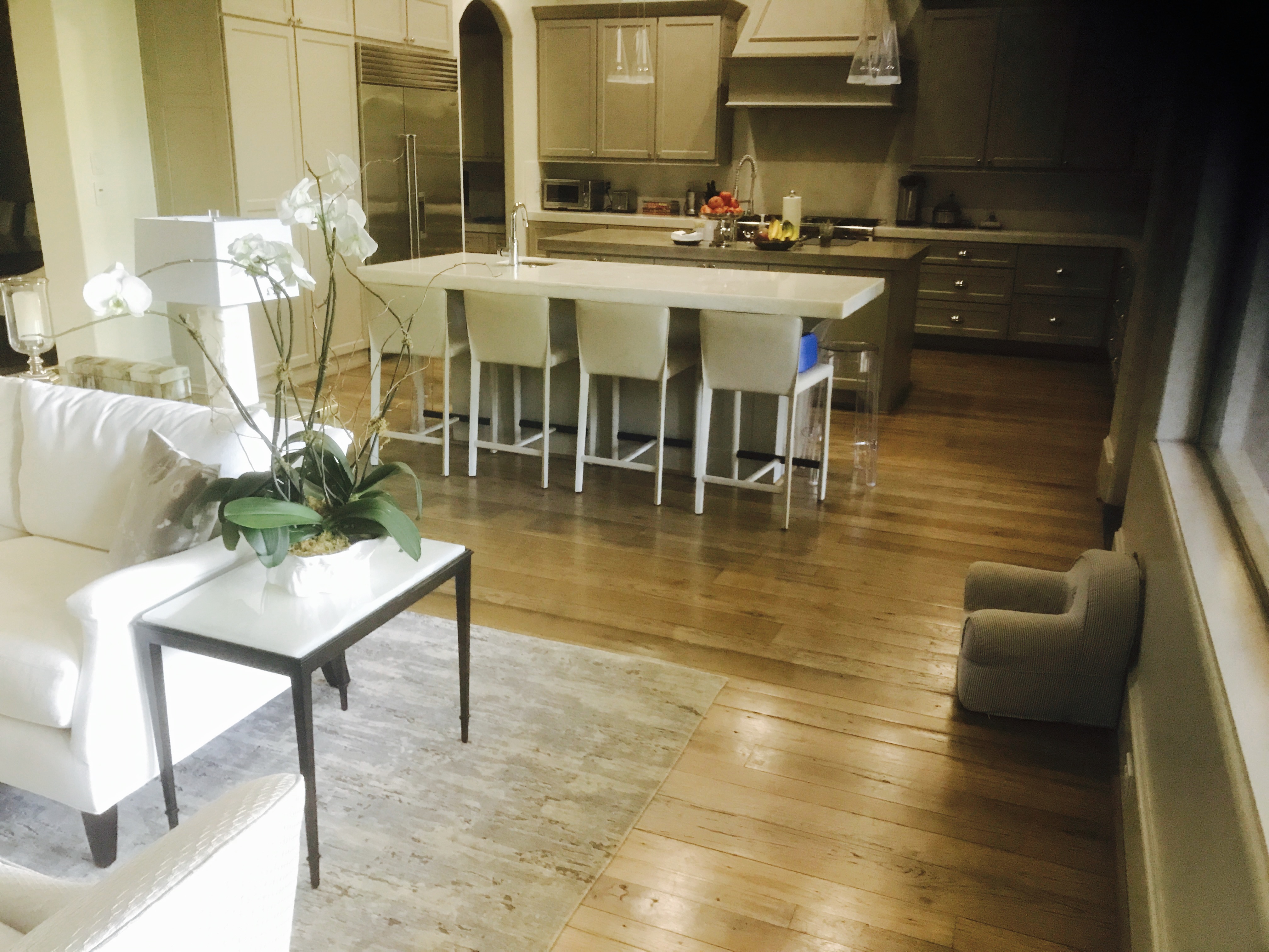 Wood floor refinishing