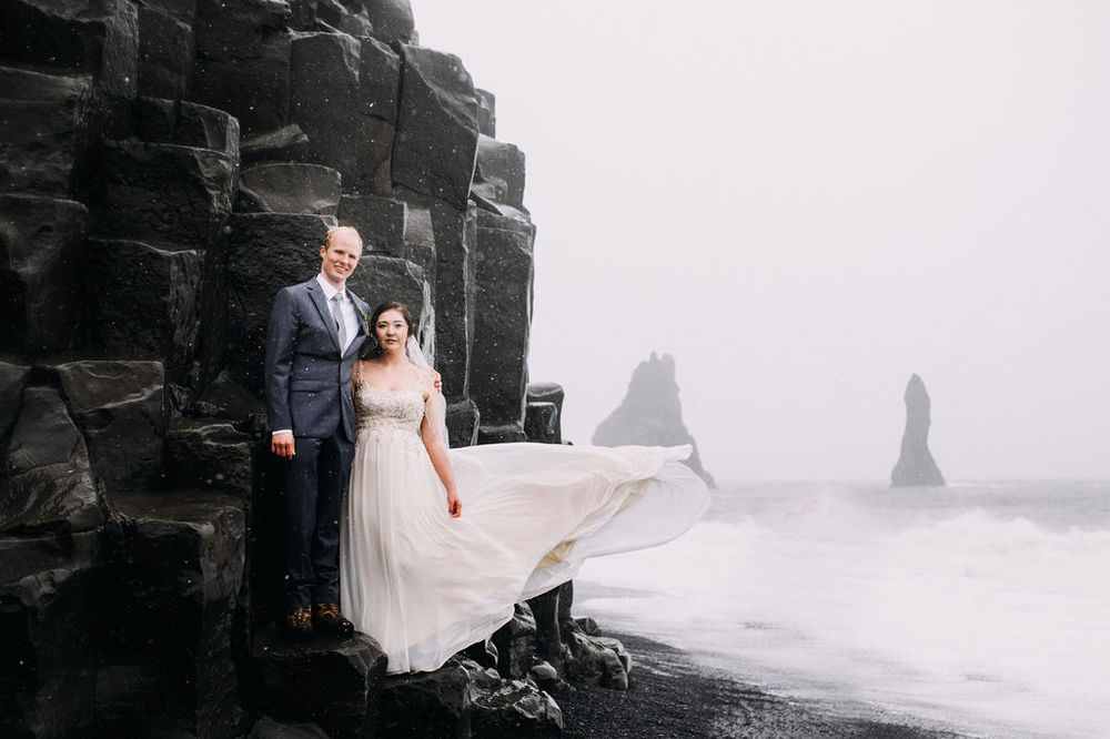 Iceland Ice Cave Wedding