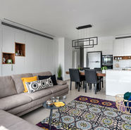 תכנון ועיצוב דירת קבלן בקרית אונו - אוסי כץ דגן