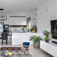 תכנון ועיצוב דירת קבלן בקרית אונו - אוסי כץ דגן