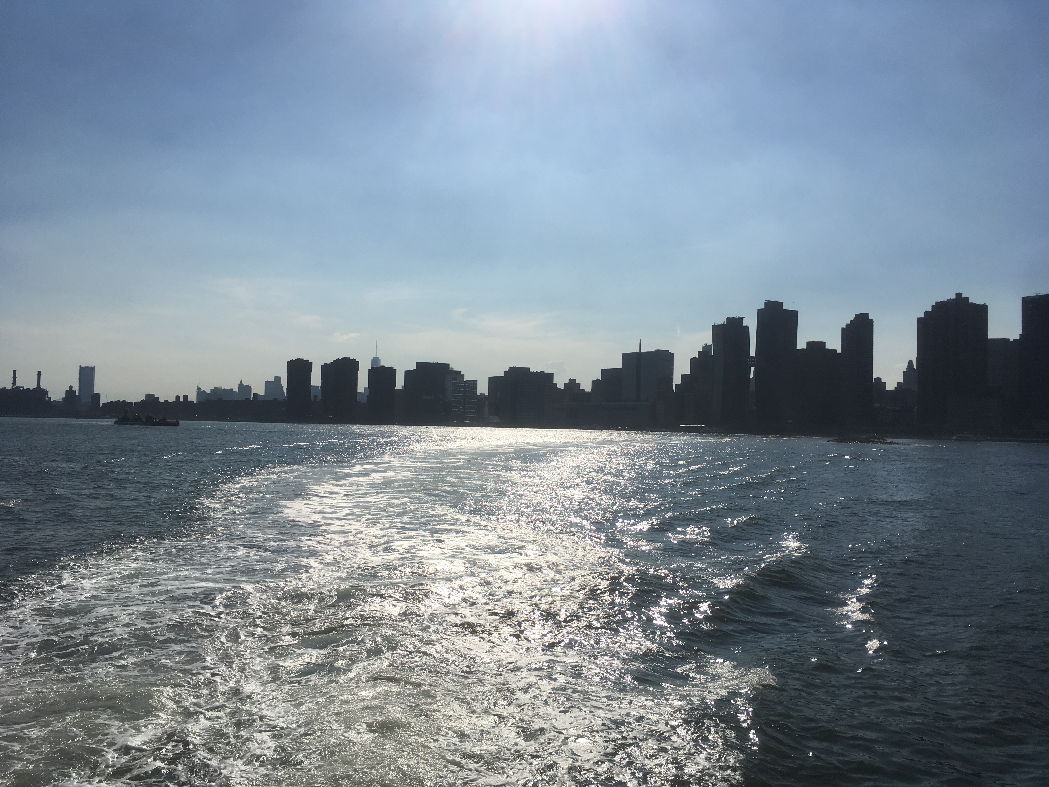NYC from the water