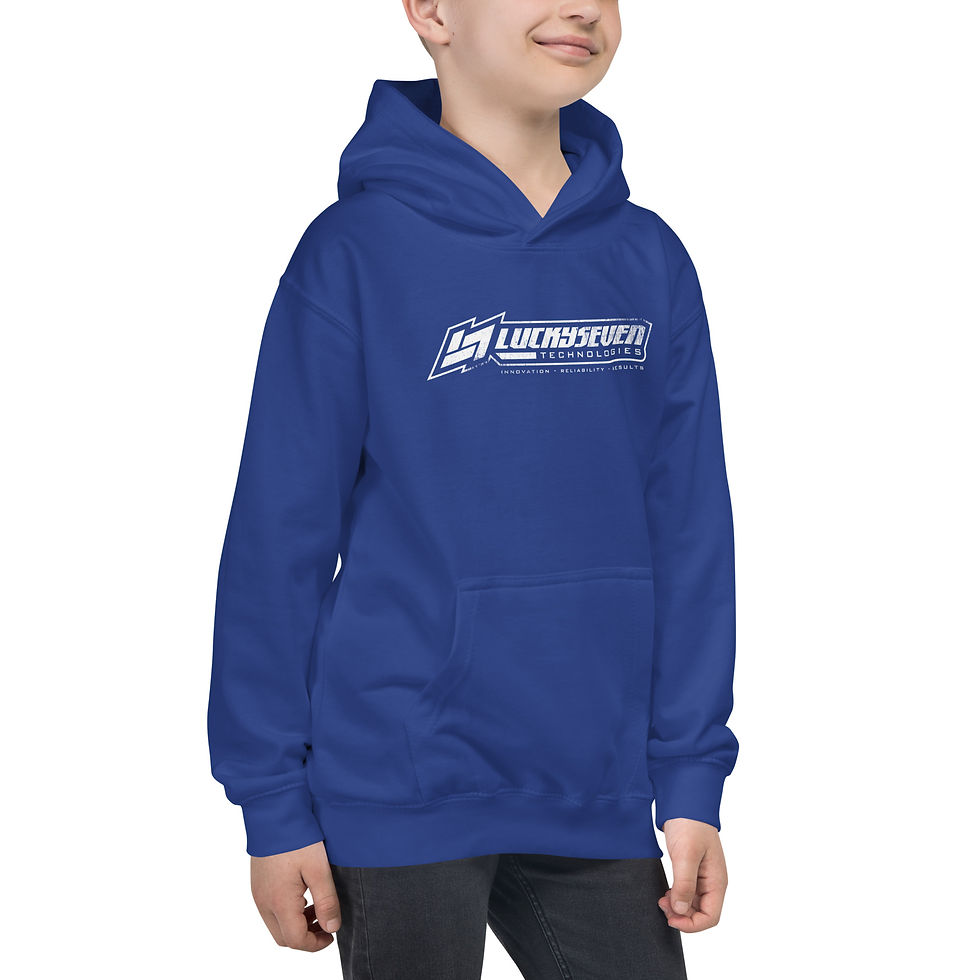 Thumbnail: L7 "Distressed Logo" - Kids Hoodie
