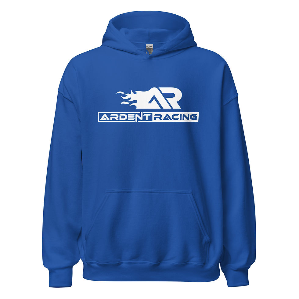 Thumbnail: Ardent Racing White Logo - Unisex Hoodie