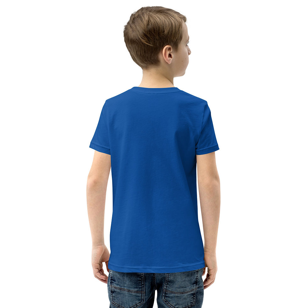 Thumbnail: L7- Distressed Badge - Youth Short Sleeve T-Shirt