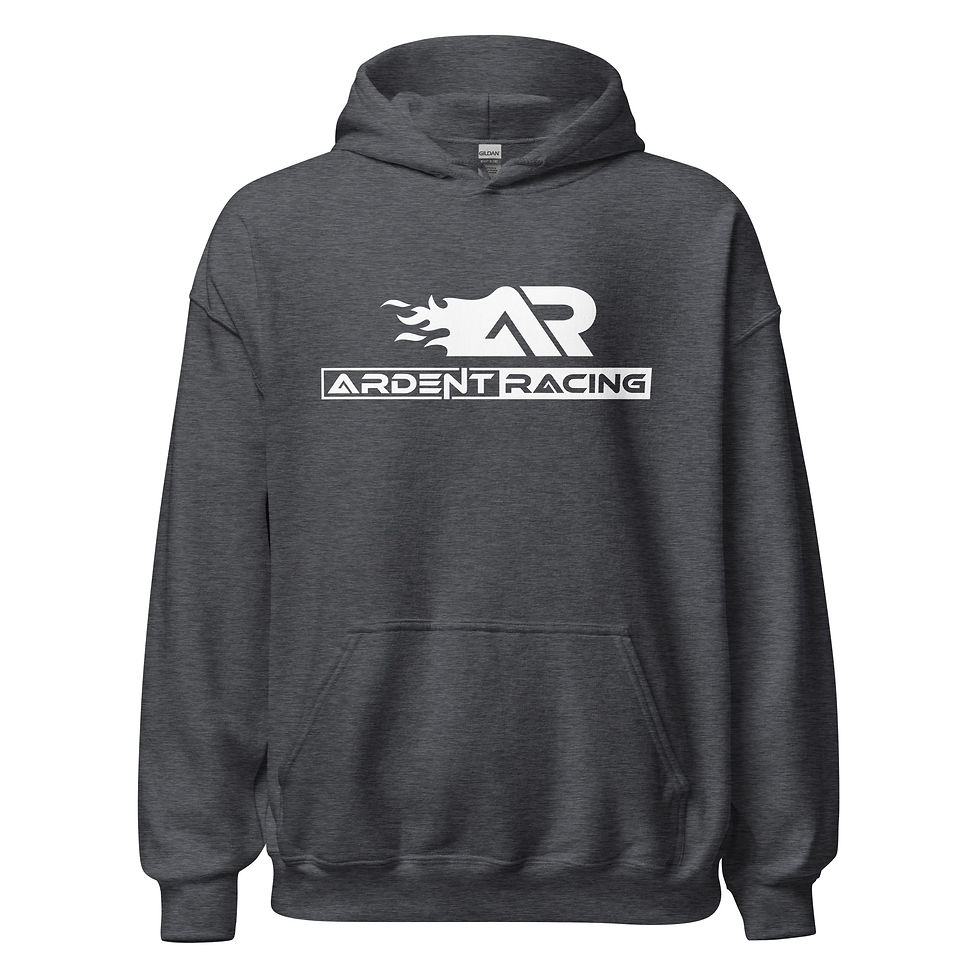 Thumbnail: Ardent Racing White Logo - Unisex Hoodie