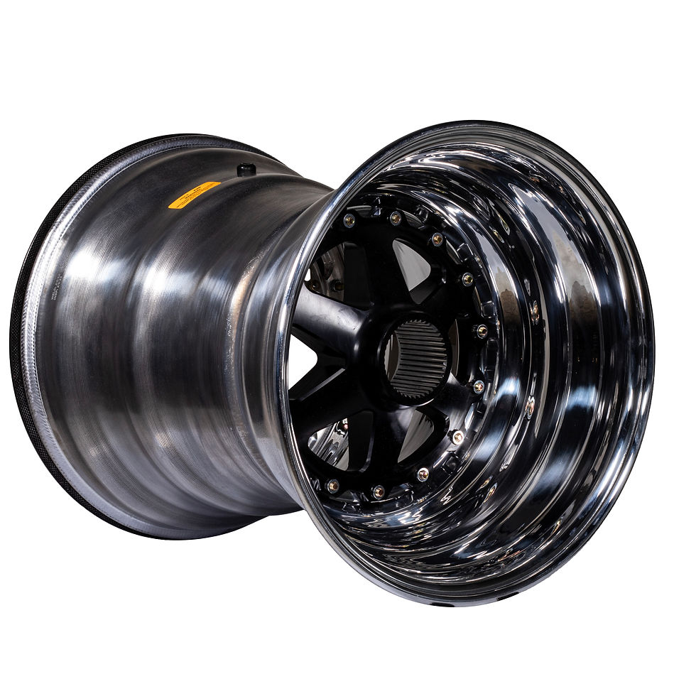 Thumbnail: Keizer - 15" Right Rear Outer Beadlock - (Polished)