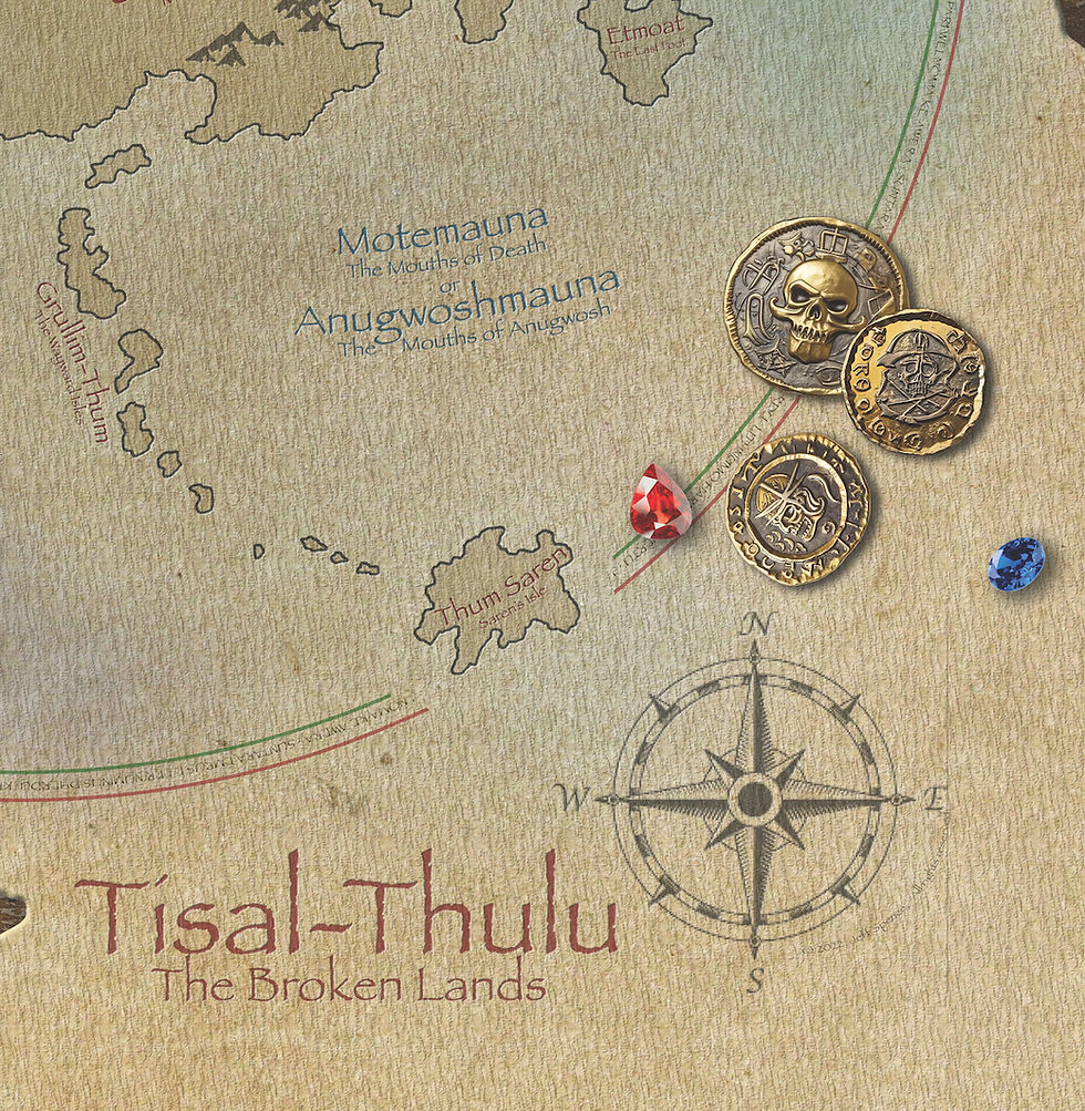 Thumbnail: Poster (DIGITAL) Tisal Thulu World Map 24x36
