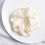 Thumbnail: 1PC Satin Silk Solid Color Scrunchies