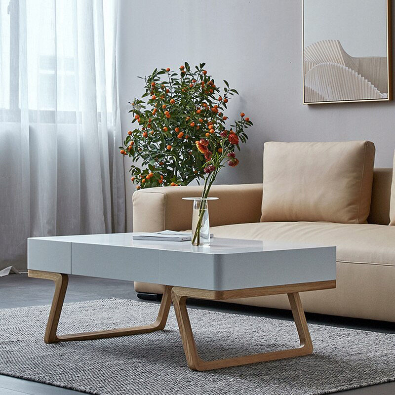 Thumbnail: Mid Century Modern Minimalist  Storage Cabinet End table, Side Table