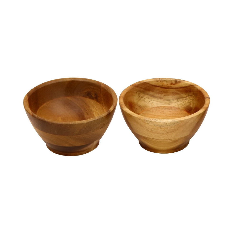 Thumbnail: Small Wooden Bowl for Kids, Noddle Bowls